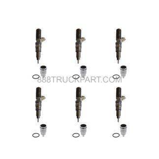 Mack MP7 85144516 OEM Fuel Injector 6 Pack