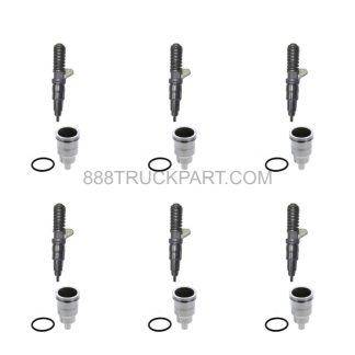 Volvo D13 85144518 OEM Fuel Injector 6 Pack
